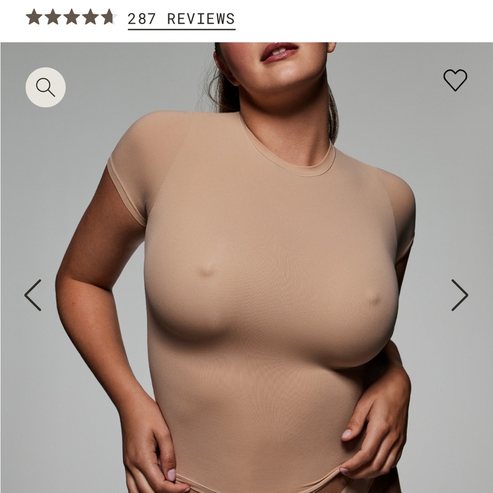Skims nipple bra